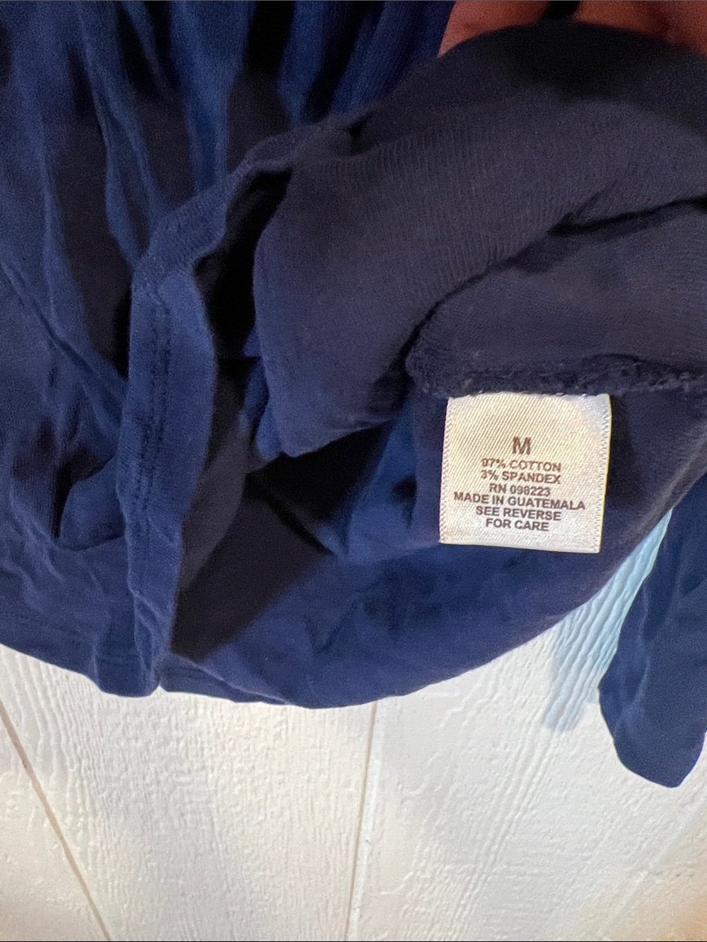 bcg Women's Long-Sleeve Crewneck Top - Navy - Picture 3 of 4